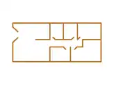 Open plan living space